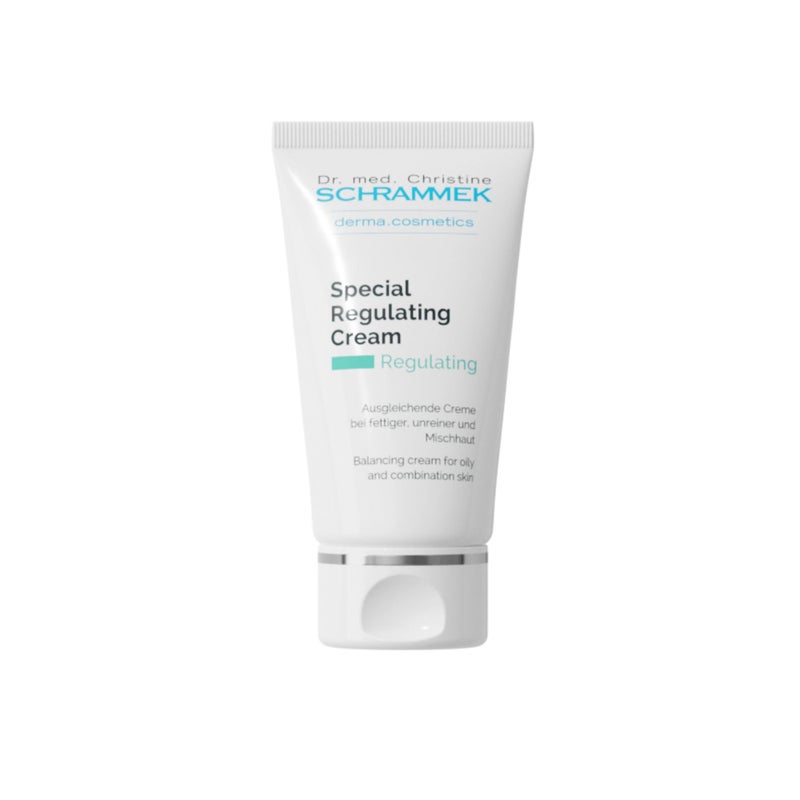 Schrammek Special Regulating Cream (1.7 fl oz) - For Oily & Mixed Skin - Aloe Vera & Vitamin E - Face Moisturizer & Face Cream - Skin Care - Dr Schrammek - Image 5